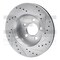 Dynamic Friction Co Brake Rotor Drilled And Slotted Silver, 631-42020L 631-42020L - alternate 5